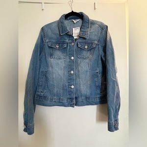 Women’s Button Up Jean Jacket Size XL